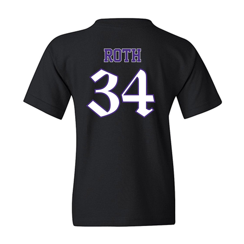 Northwestern - NCAA Football : Payton Roth - Youth T-Shirt-1