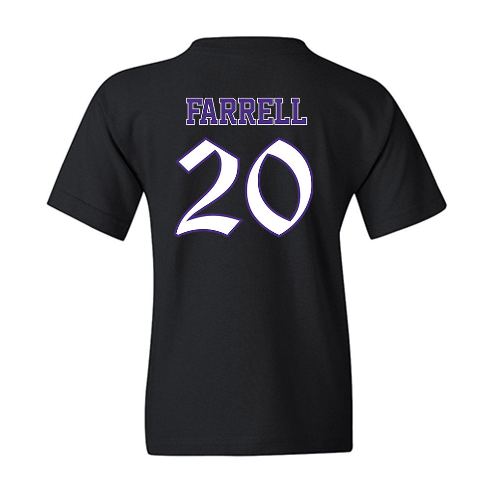 Northwestern - NCAA Football : Chase Farrell - Youth T-Shirt-1