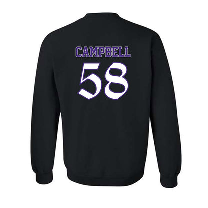 Northwestern - NCAA Football : Nathaniel Campbell - Crewneck Sweatshirt-1