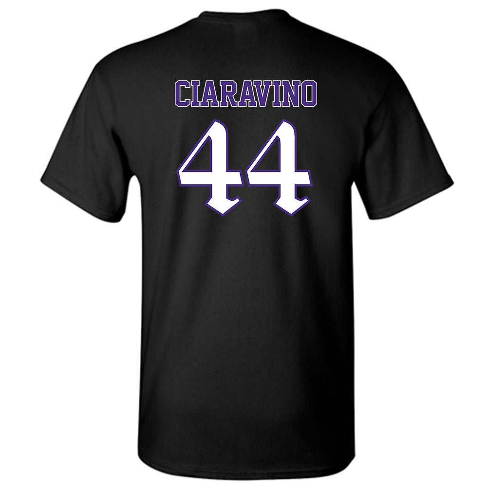 Northwestern - NCAA Men's Basketball : Angelo Ciaravino - T-Shirt