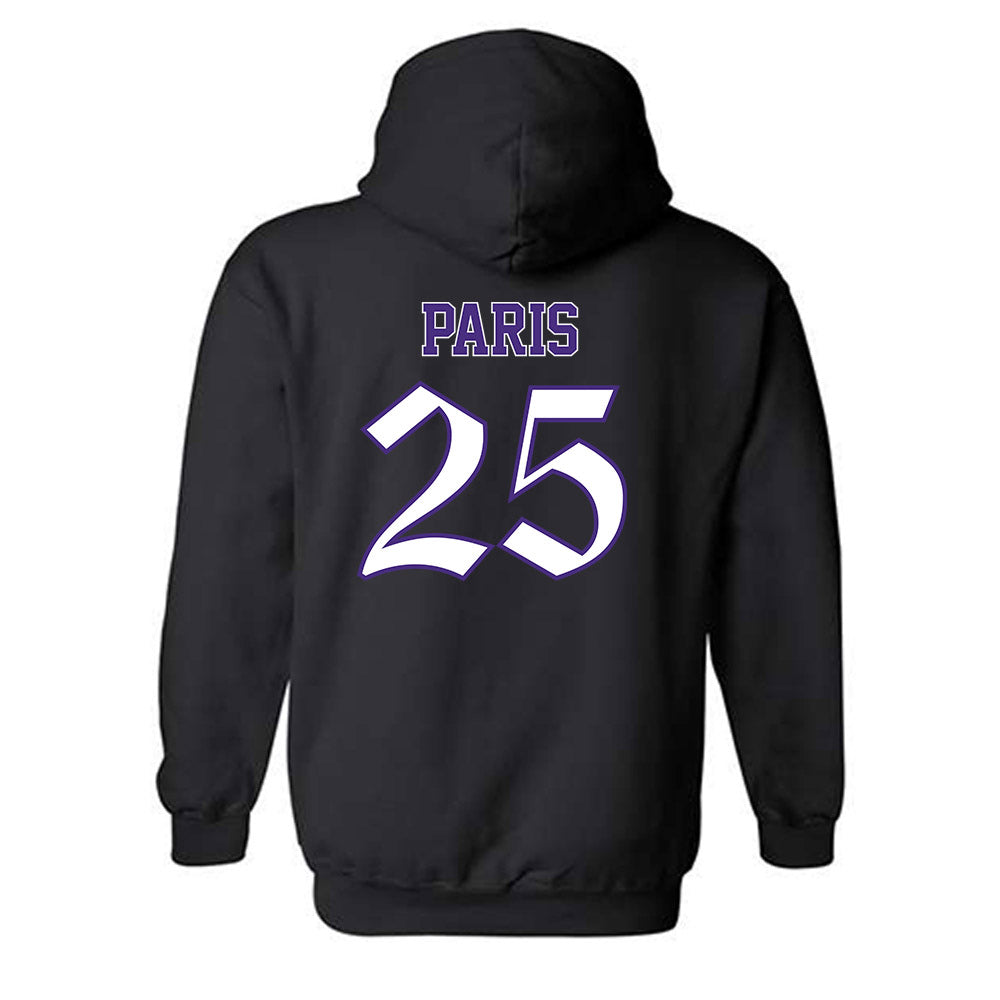 Northwestern - NCAA Women's Volleyball : Campbell Paris - Hooded Sweatshirt-1
