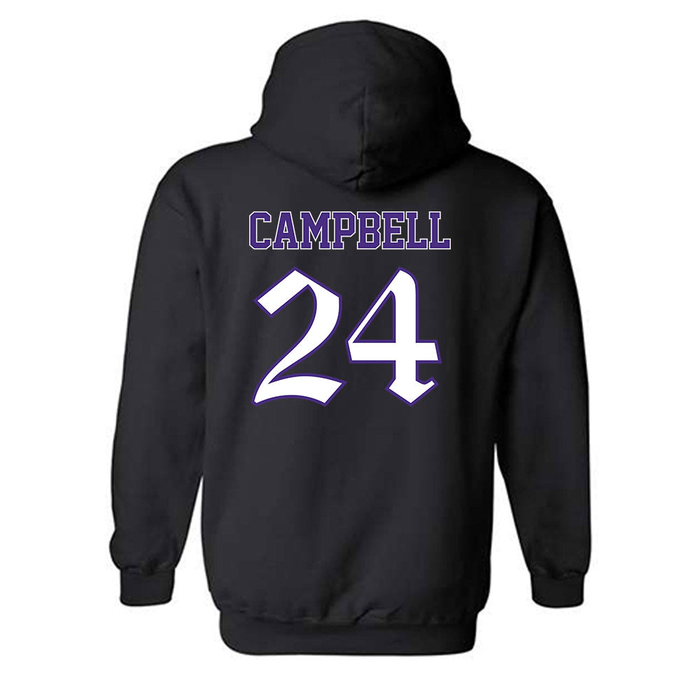 Northwestern - NCAA Women's Lacrosse : Riley Campbell - Hooded Sweatshirt-1