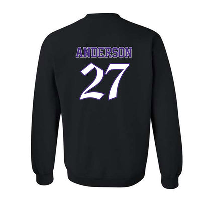 Northwestern - NCAA Football : Daniel Anderson - Crewneck Sweatshirt-1