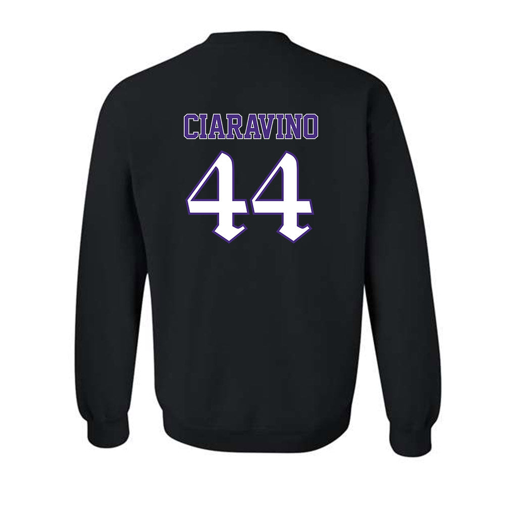 Northwestern - NCAA Men's Basketball : Angelo Ciaravino - Crewneck Sweatshirt