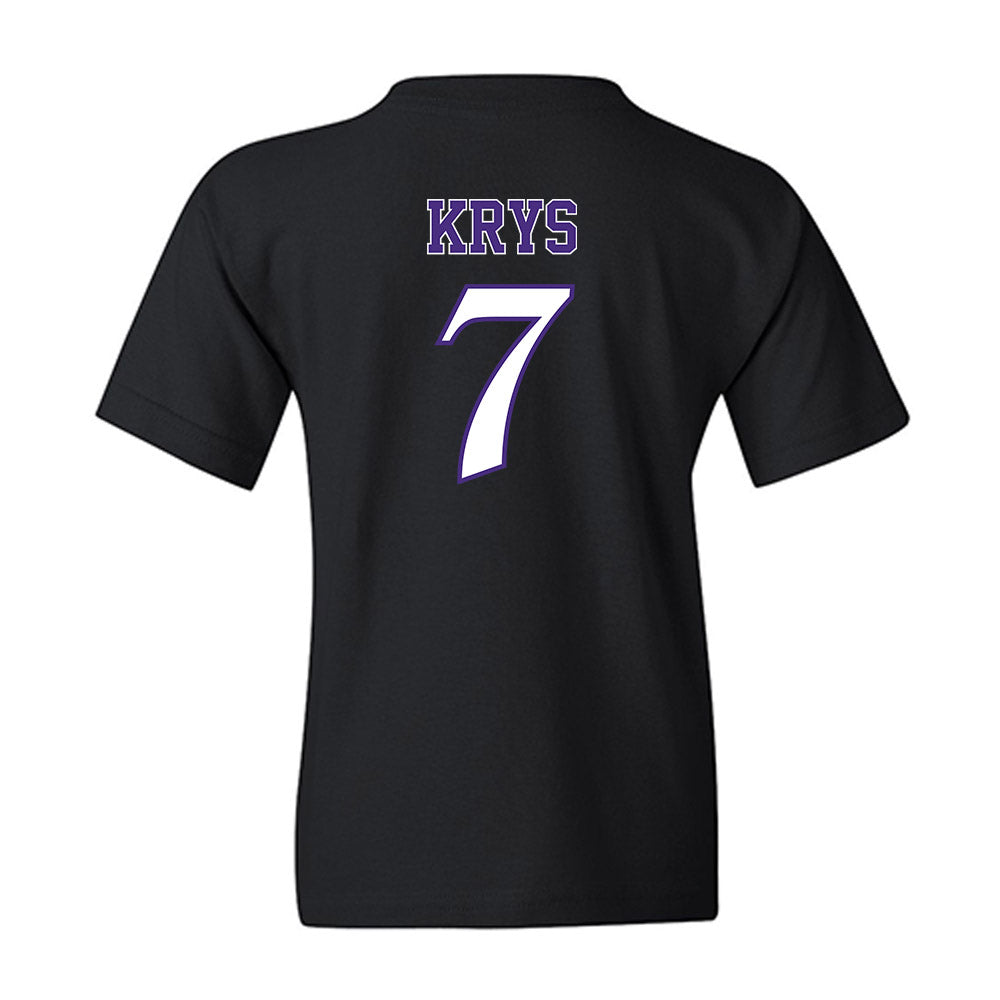 Northwestern - NCAA Women's Field Hockey : Aerin Krys - Youth T-Shirt-1