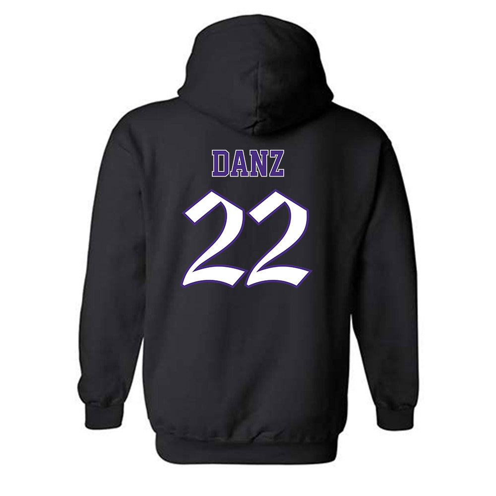 Northwestern - NCAA Baseball : Carter Danz - Hooded Sweatshirt-1