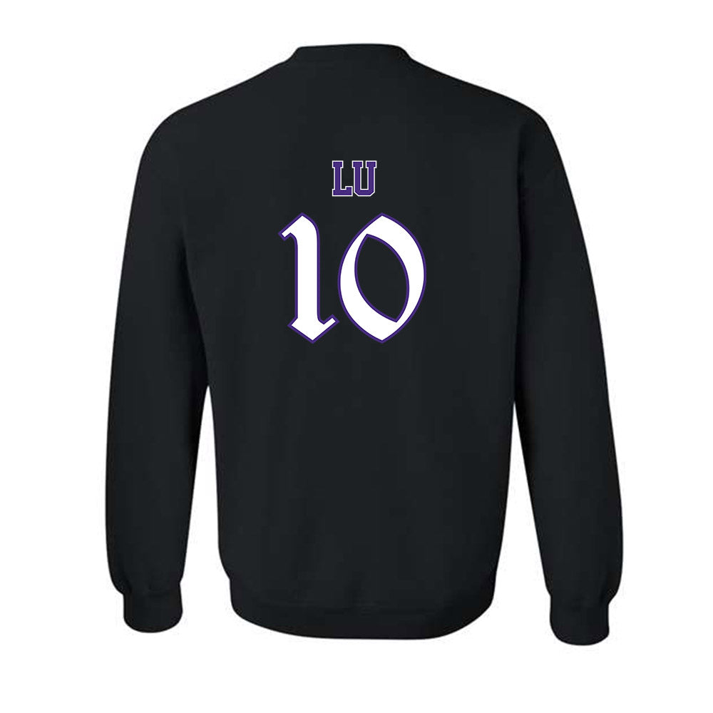 Northwestern - NCAA Women's Fencing : Amy Lu - Crewneck Sweatshirt