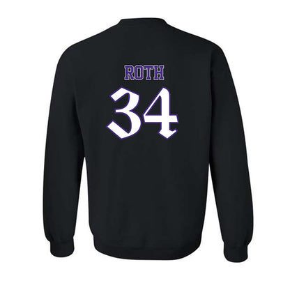 Northwestern - NCAA Football : Payton Roth - Crewneck Sweatshirt-1