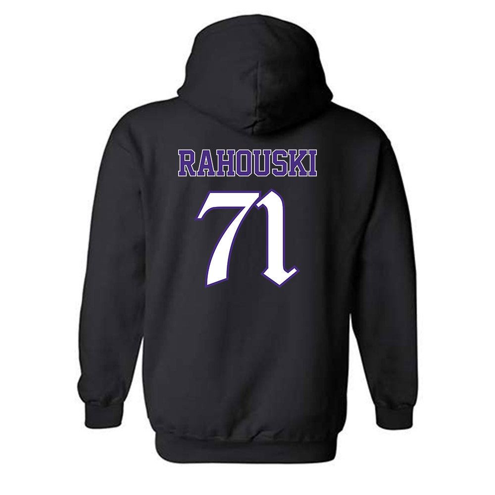 Northwestern - NCAA Football : Dennis Rahouski - Hooded Sweatshirt-1