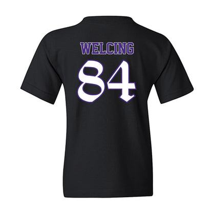 Northwestern - NCAA Football : Hunter Welcing - Youth T-Shirt-1