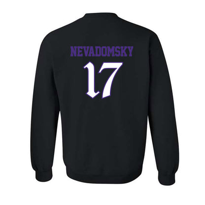 Northwestern - NCAA Women's Soccer : Presley Nevadomsky - Crewneck Sweatshirt-1
