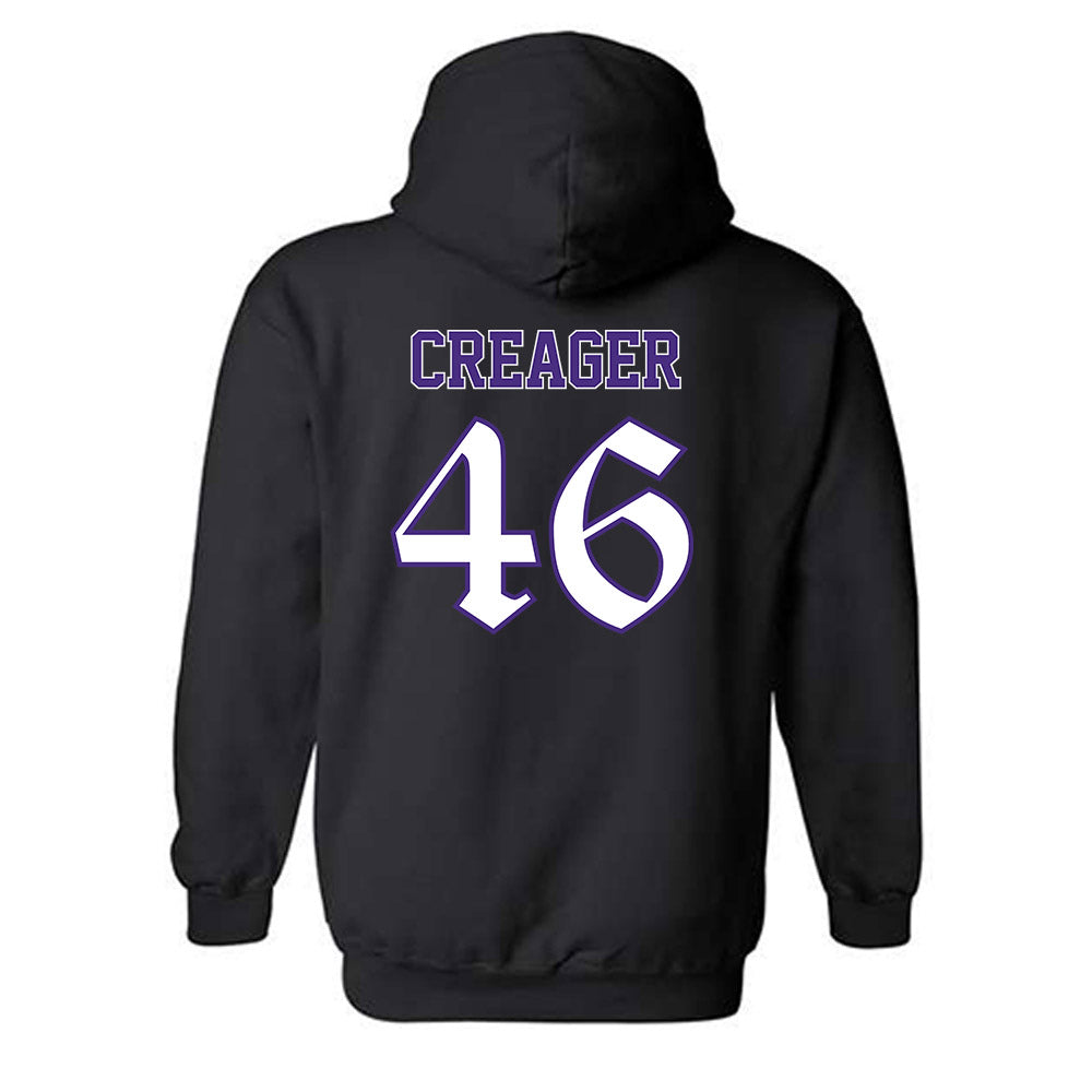 Northwestern - NCAA Football : Lincoln Creager - Hooded Sweatshirt-1