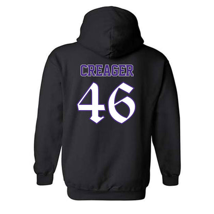 Northwestern - NCAA Football : Lincoln Creager - Hooded Sweatshirt-1