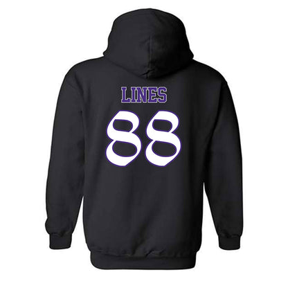 Northwestern - NCAA Football : Alex Lines - Hooded Sweatshirt-1