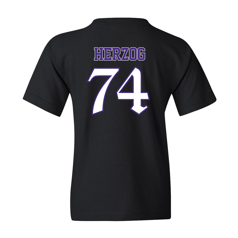 Northwestern - NCAA Football : Nicholas Herzog - Youth T-Shirt