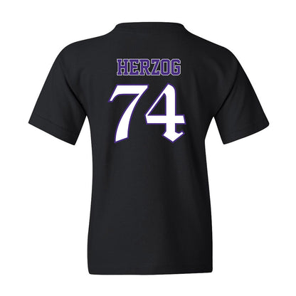 Northwestern - NCAA Football : Nicholas Herzog - Youth T-Shirt