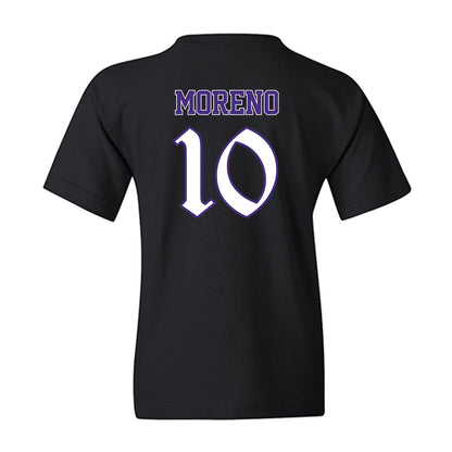Northwestern - NCAA Women's Basketball : Sandra Moreno - Youth T-Shirt-1