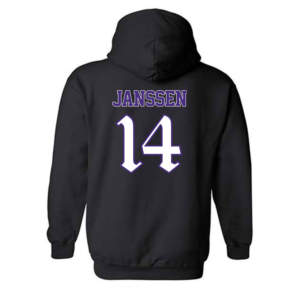 Northwestern - NCAA Women's Field Hockey : Kate Janssen - Hooded Sweatshirt-1