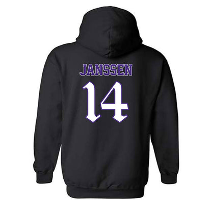 Northwestern - NCAA Women's Field Hockey : Kate Janssen - Hooded Sweatshirt-1