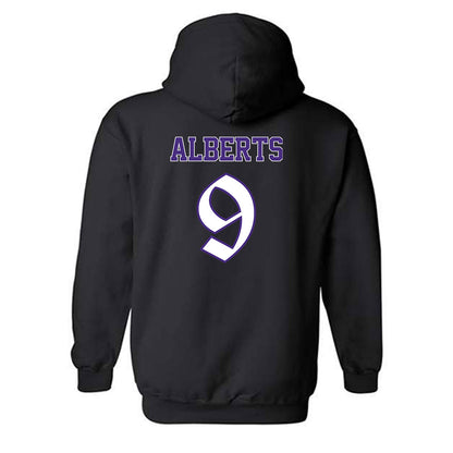 Northwestern - NCAA Women's Soccer : Audrey Alberts - Hooded Sweatshirt-1