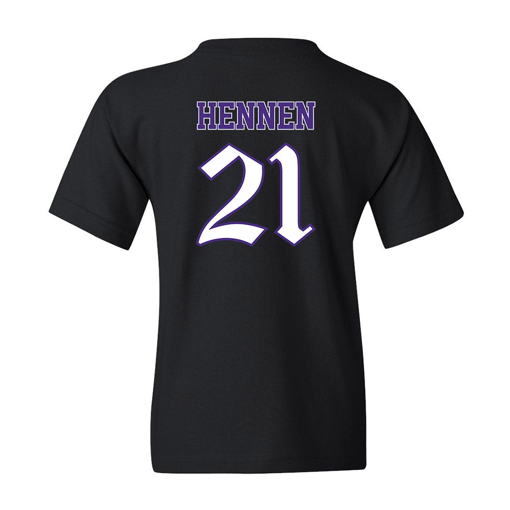 Northwestern - NCAA Women's Soccer : Kate Hennen - Youth T-Shirt