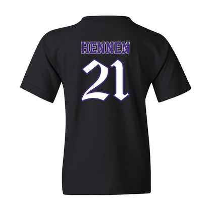 Northwestern - NCAA Women's Soccer : Kate Hennen - Youth T-Shirt