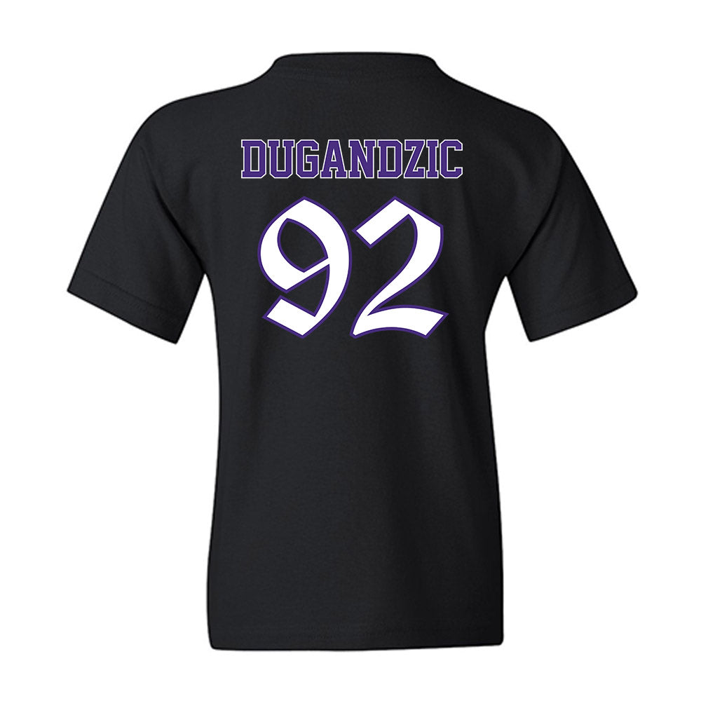 Northwestern - NCAA Football : Nikola Dugandzic - Youth T-Shirt-1