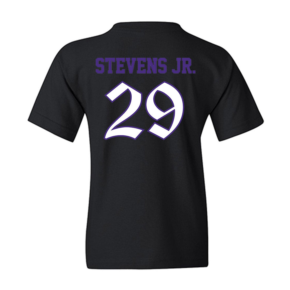 Northwestern - NCAA Football : JonJon Stevens Jr. - Youth T-Shirt-1