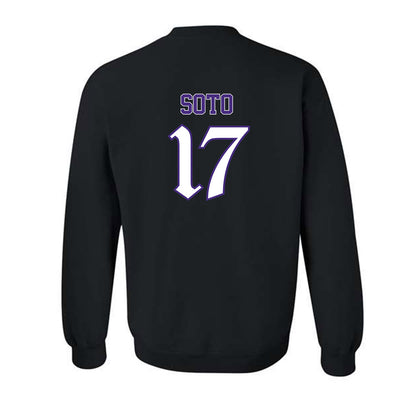 Northwestern - NCAA Women's Lacrosse : Jenna Soto - Crewneck Sweatshirt-1