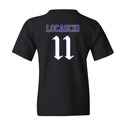 Northwestern - NCAA Women's Lacrosse : Abby LoCascio - Youth T-Shirt