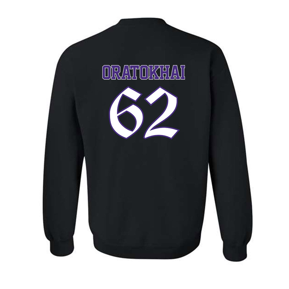 Northwestern - NCAA Football : Adrian-Izic Oratokhai - Crewneck Sweatshirt