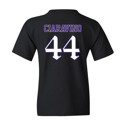 Northwestern - NCAA Men's Basketball : Angelo Ciaravino - Youth T-Shirt
