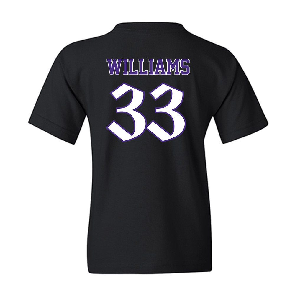 Northwestern - NCAA Women's Basketball : Taylor Williams - Youth T-Shirt-1