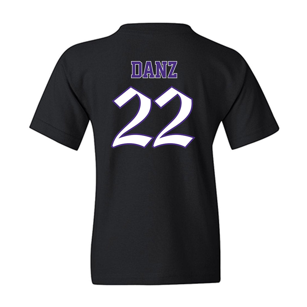 Northwestern - NCAA Baseball : Carter Danz - Youth T-Shirt-1