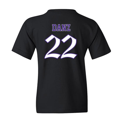 Northwestern - NCAA Baseball : Carter Danz - Youth T-Shirt-1