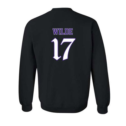 Northwestern - NCAA Football : Griffin Wilde - Crewneck Sweatshirt-1