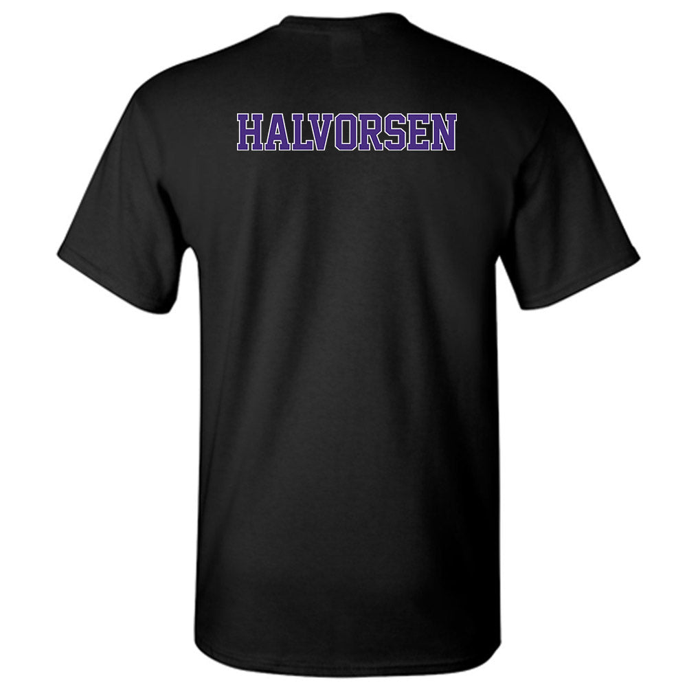 Northwestern - NCAA Wrestling : Jon Halvorsen - T-Shirt