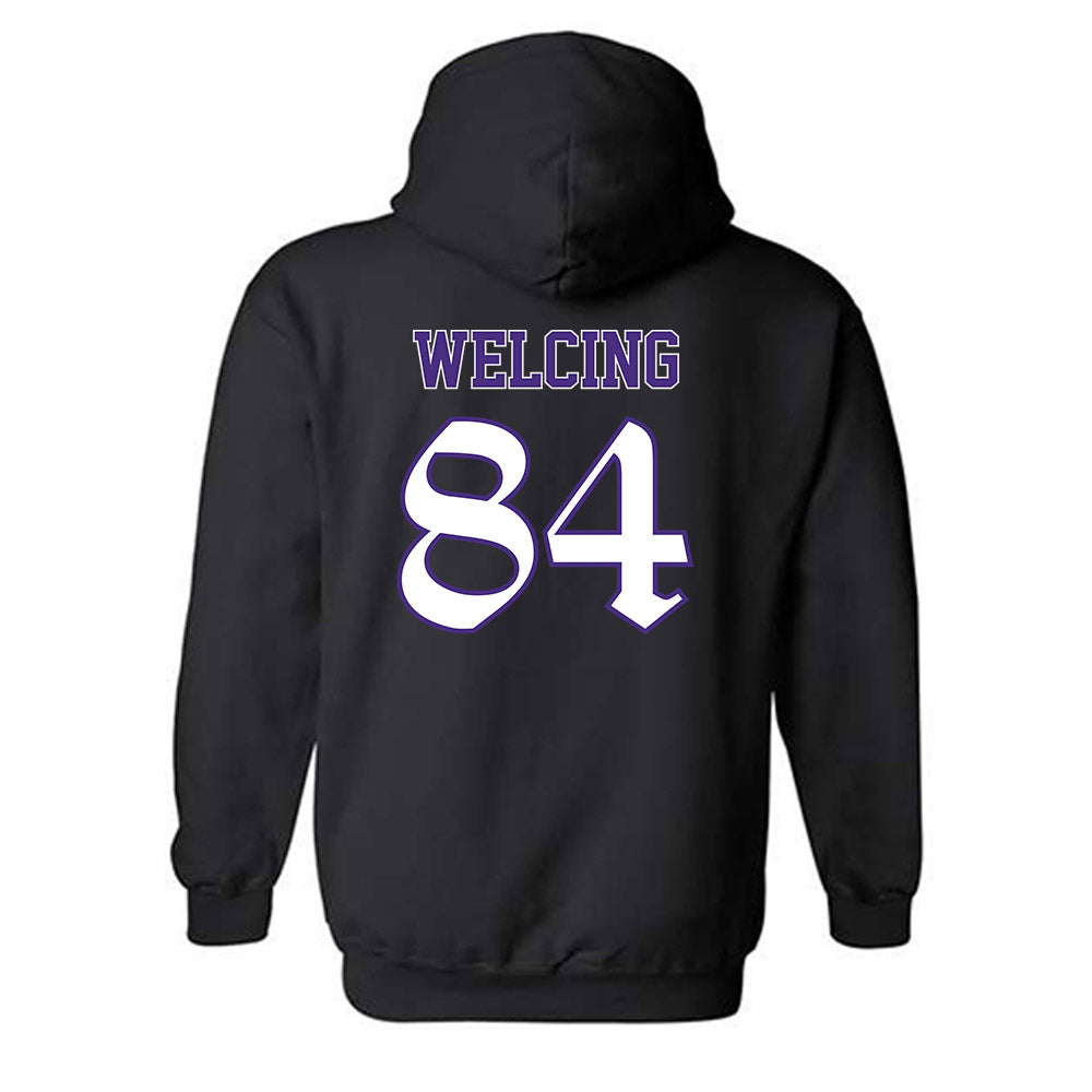 Northwestern - NCAA Football : Hunter Welcing - Hooded Sweatshirt-1