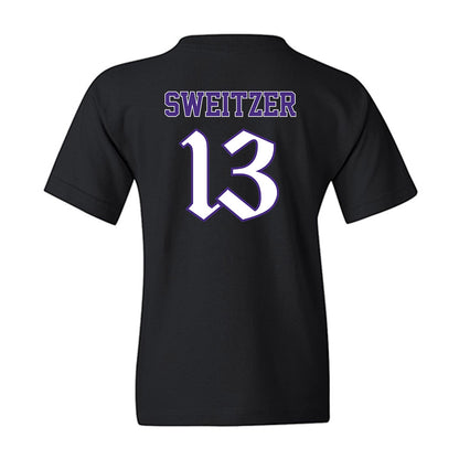 Northwestern - NCAA Women's Lacrosse : Delaney Sweitzer - Youth T-Shirt-1