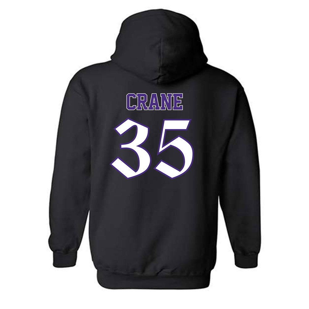 Northwestern - NCAA Football : Tate Crane - Hooded Sweatshirt-1