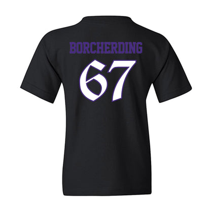 Northwestern - NCAA Football : Jace Borcherding - Youth T-Shirt-1