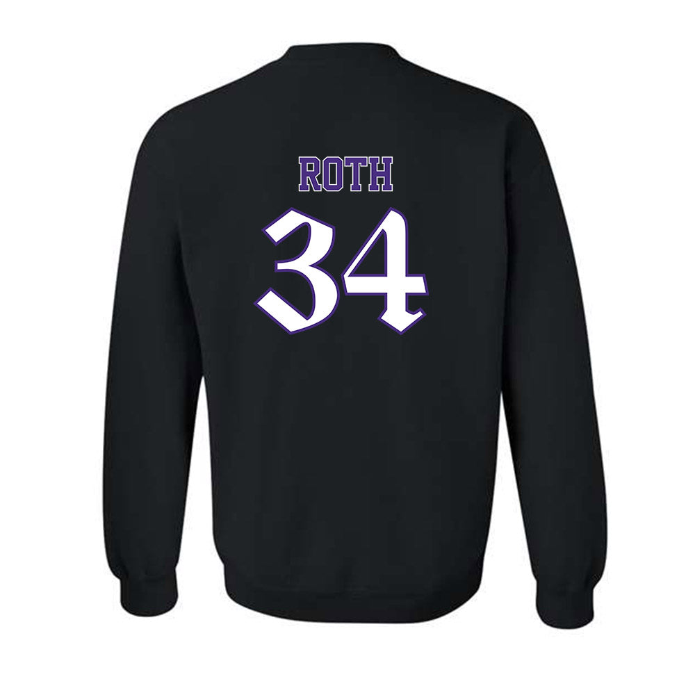 Northwestern - NCAA Football : Payton Roth - Crewneck Sweatshirt-1