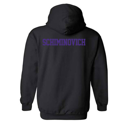 Northwestern - NCAA Women's Fencing : Sophia Schiminovich - Hooded Sweatshirt-1