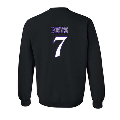 Northwestern - NCAA Women's Field Hockey : Aerin Krys - Crewneck Sweatshirt-1