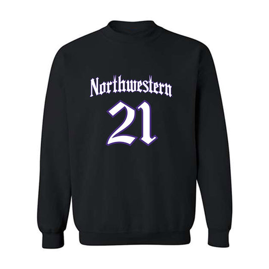 Northwestern - NCAA Football : Damon Walters - Crewneck Sweatshirt