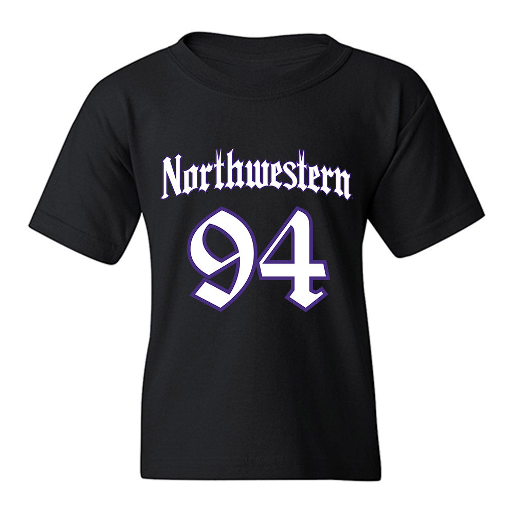 Northwestern - NCAA Football : Miguel Jackson - Youth T-Shirt-0