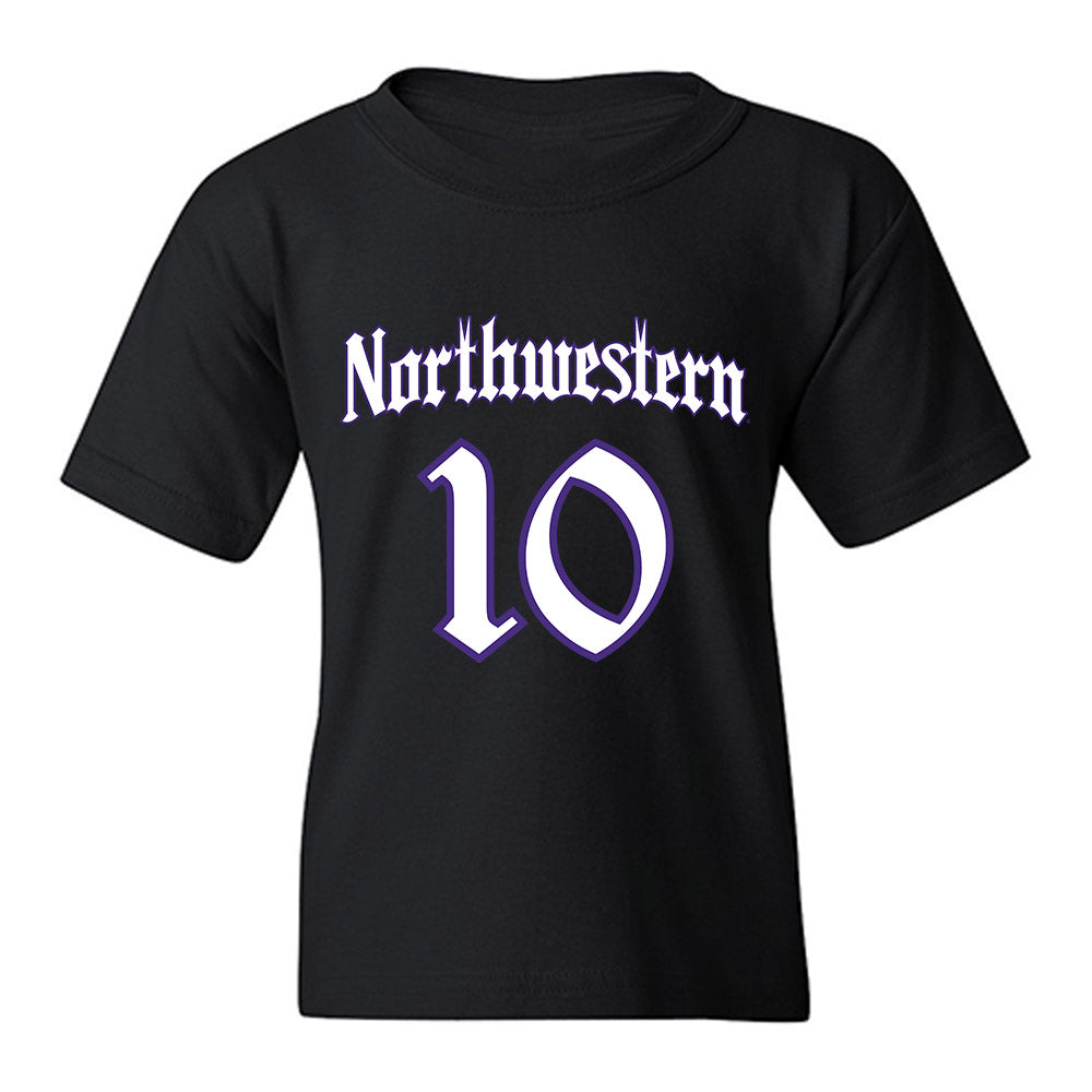 Northwestern - NCAA Football : Ricky Ahumaraeze - Youth T-Shirt-0