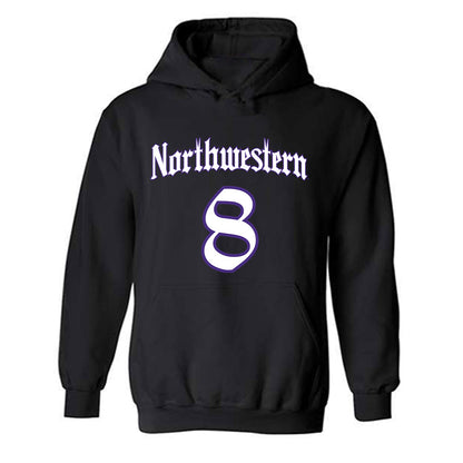 Northwestern - NCAA Men's Soccer : Gabriel Smyth - Hooded Sweatshirt-0