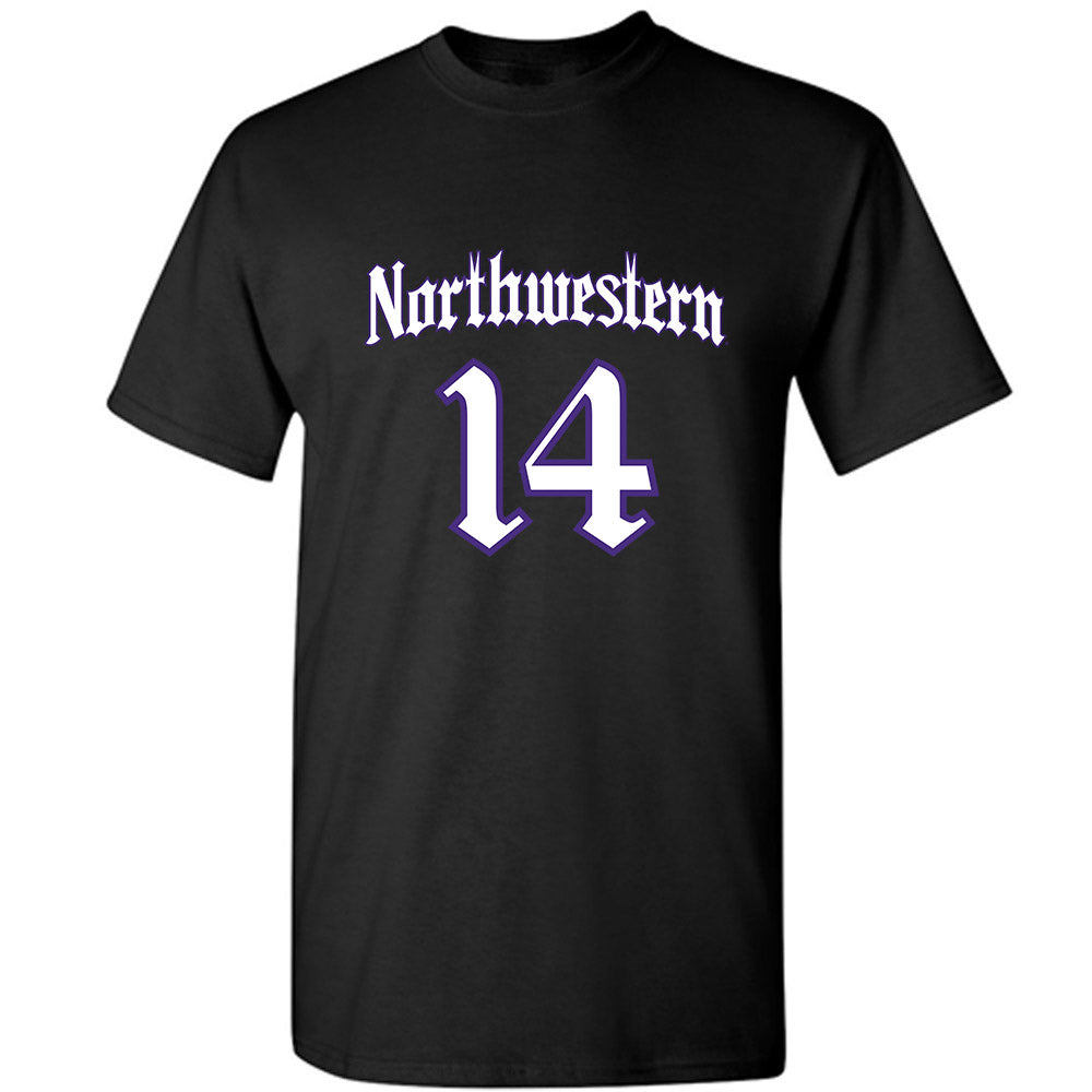Northwestern - NCAA Baseball : Drew Dickson - T-Shirt