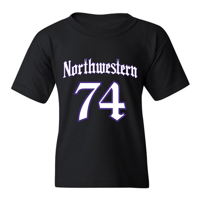 Northwestern - NCAA Football : Nicholas Herzog - Youth T-Shirt